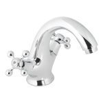 Смеситель для раковины Decoroom DR54 хром двухвентильный (DR54011)