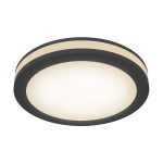 Светильник встраиваемый светодиодный черный 12 Вт 4000К IP20 Maytoni Phanton ДВО (DL303-L12B4K)