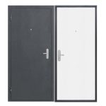 Дверь входная Ferroni Стройгост 5 РФ левая антик серебро - дуб белый 960х2050 мм