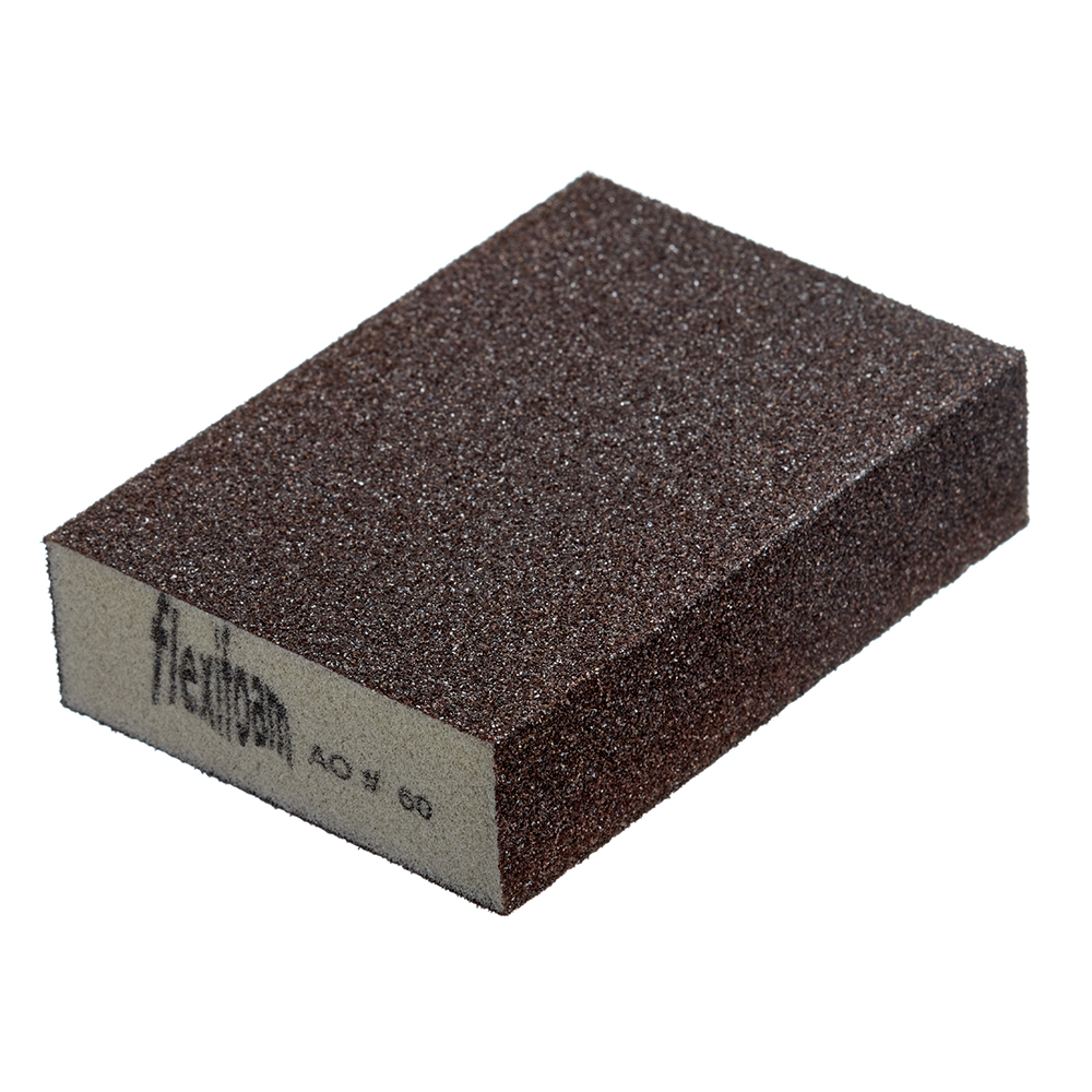 original-3346.jpg Брусок шлифовальный Flexifoam 98х69х26 мм Р60 — изображение 1