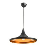 Светильник подвесной Arte Lamp Cappello E27 40 Вт 2 кв.м черный IP20 (A3406SP-1BK)
