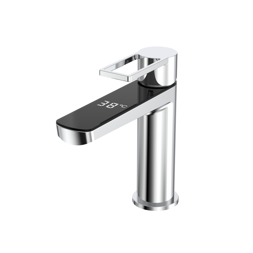 original-34194.jpg Смеситель для раковины Tokito Rain хром однорычажный с индикатором температуры (TOK-DIG-1011) — изображение 1