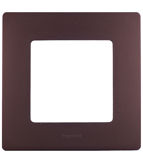 original-34464.jpg Рамка Legrand Etika одноместная какао (672571) — изображение 1