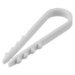 Дюбель-хомут для круглого кабеля Tech-Krep 11-18 мм белый (100 шт.)