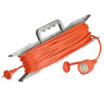 Удлинитель UNIVersal без заземления 30 м на рамке 1,3 кВт 1 розетка ПВС 2х0,75 кв.мм IP54