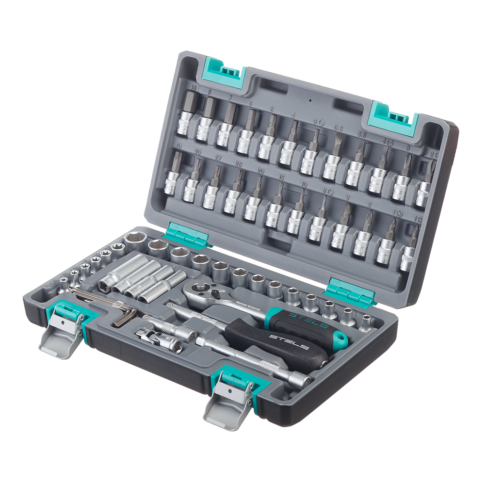 original-34507.jpg Набор инструментов универсальный Stels (14101) (57 шт.) — изображение 1