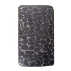 Коврик для ванной серый 75х45 см Delphinium Камни (106744)