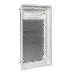 Основание слаботочного щита EKF PROxima Nova пластиковое IP40 305х87х548 мм 42 модуля 3 габарит с монтажной платой