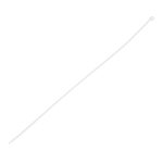 Стяжка кабельная Fortisflex КСС 300х3,6 мм нейлонoвая белая (100 шт.) (49399)