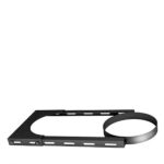 Хомут Вулкан V50R с креплением к стене для дымоходов d120х220 мм AISI 304