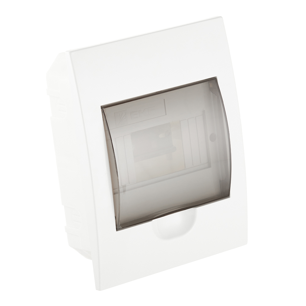 original-34724.jpg Щит распределительный встраиваемый EKF PROxima ЩРВ-П-6 пластиковый IP41 221х172х90 мм 6 модулей — изображение 1