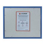 Люк ревизионный под плитку Lyuker К стальной 500х600 мм скрытый нажимной