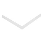 Экран для поддона Good Door Квадро ABS-акрил 80х80х10 см квадрат белый (ЭЛ00027)