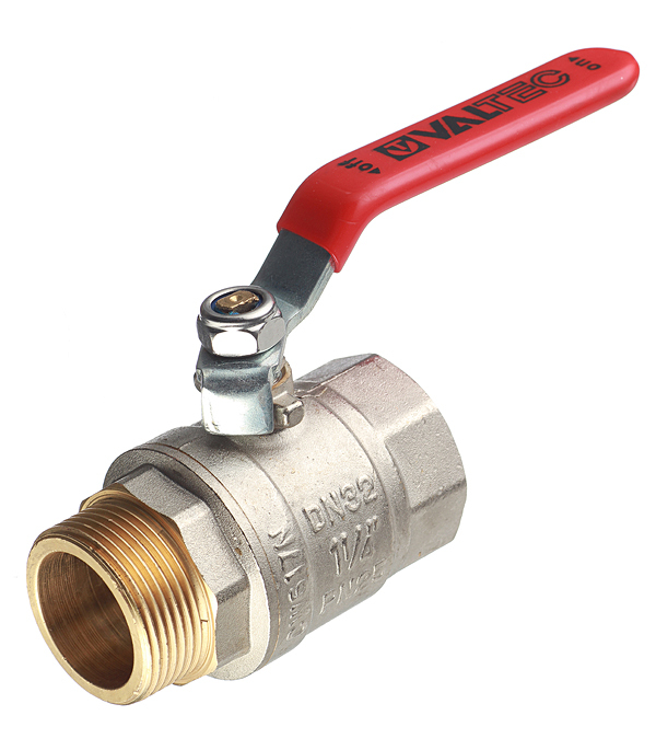 original-35567.jpg Кран шаровой латунный Valtec Base 1 1/4 ВР(г) х 1 1/4 НР(ш) ручка прямой (VT.215.N.07) — изображение 1