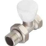 Клапан регулирующий Tiemme 3/4 НР(ш) х 3/4 ВР(г) для радиатора (3220016)