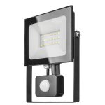 Прожектор светодиодный Онлайт ДО-30 4000К 30 Вт IP65 с датчиком движения черный
