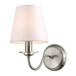 Бра Freya Osborn E14 40 Вт 220-240 В никель IP20 (FR2027WL-01N)