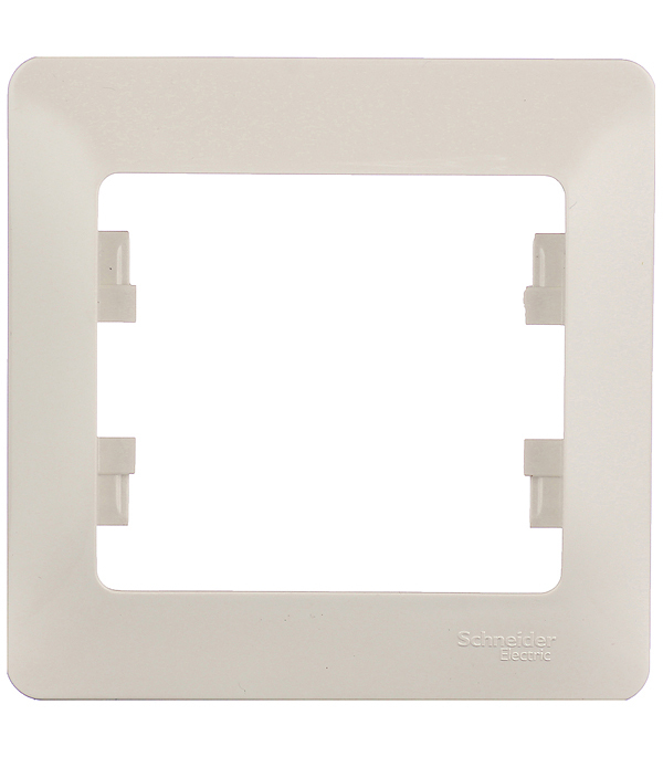 original-36054.jpg Рамка Systeme Electric Glossa oдноместная бежевая (GSL000201) — изображение 1