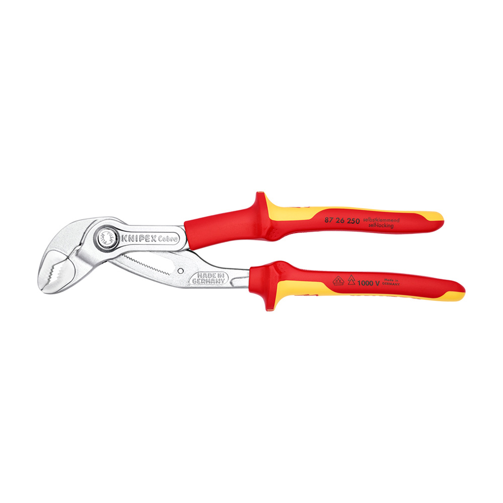 original-3609.jpg Клещи переставные сантехнические Knipex Cobra VDE 250 мм (KN-8726250) — изображение 1