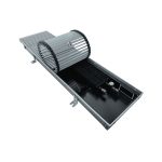 Конвектор внутрипольный Gekon Eco с 1 теплообменником 2000х230х90 мм боковое подключение