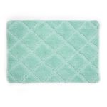 Коврик для ванной зеленый 90х60 см WasserKraft Lippe (BM-6516)