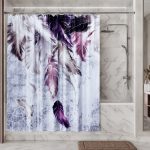 Штора для ванны WasserKraft Rossel 2000х1800 мм полиэстер разноцветная (SC-57103)