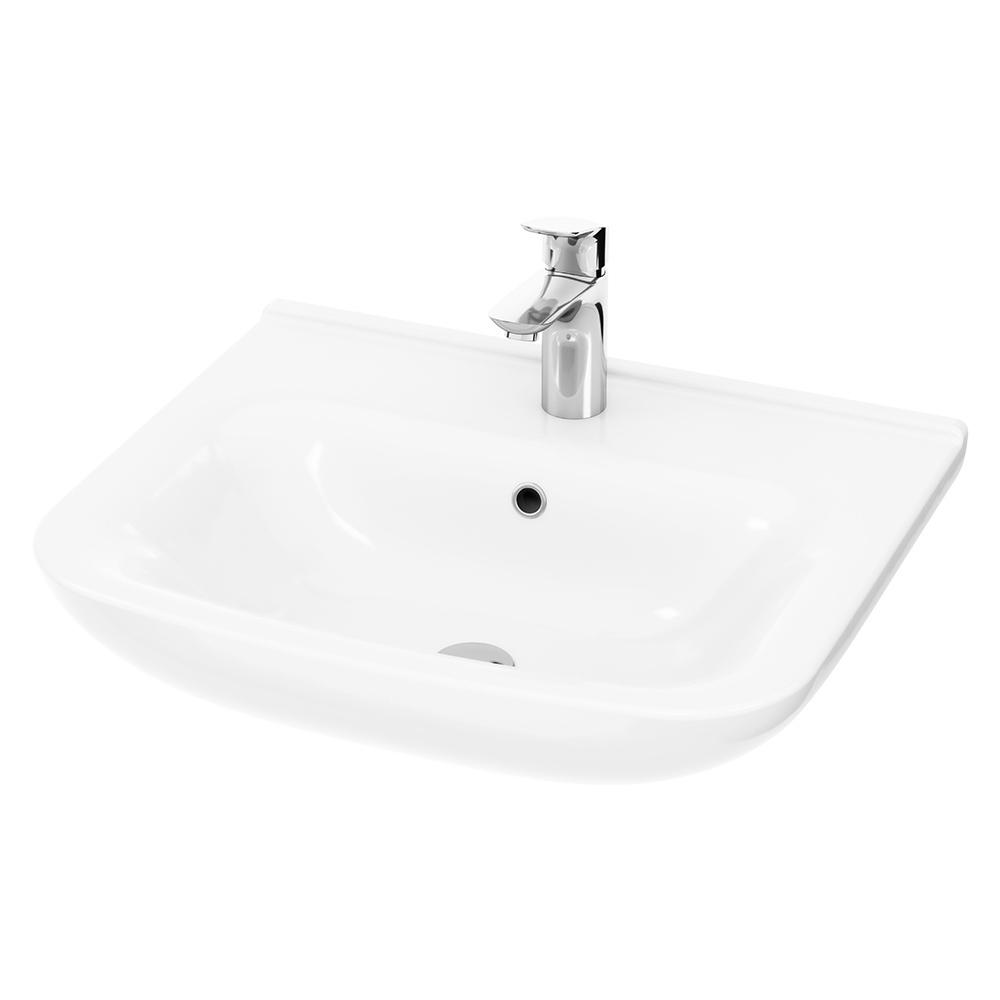 original-37400.jpg Раковина AM.PM Like 55 см подвесная белая (C804221WH) — изображение 1