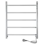 Полотенцесушитель электрический Indigo Line 600х525 мм 65 Вт хром