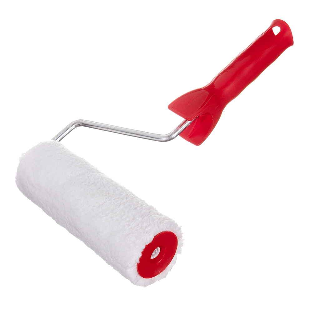 original-37428.jpg Валик микрофибра 180 мм d45 мм ворс 9 мм для водной и алкидной основы с ручкой Beorol — изображение 1