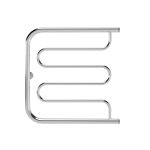 Полотенцесушитель водяной Indigo Standart 600х600 мм фокстрот с боковым подключением 500 мм хром