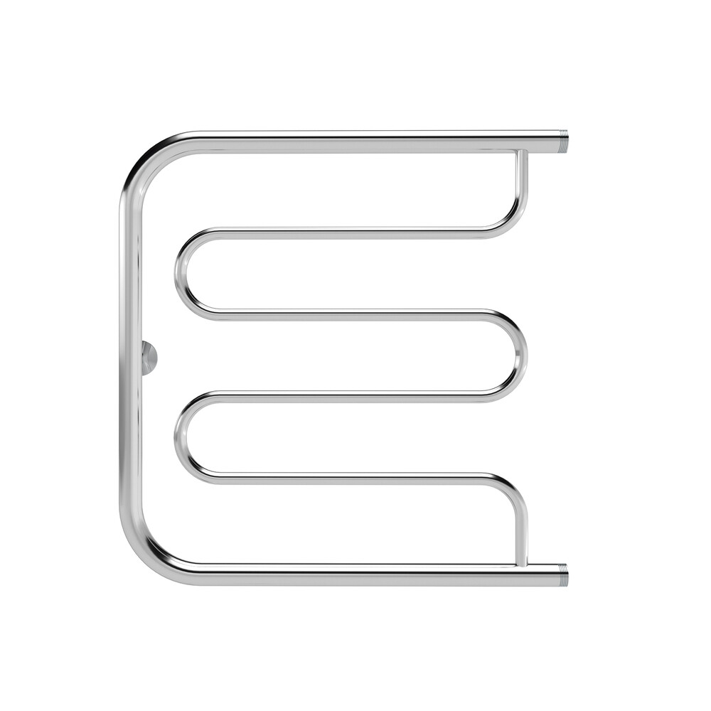 original-37458.jpg Полотенцесушитель водяной Indigo Standart 600х600 мм фокстрот с боковым подключением 500 мм хром — изображение 1