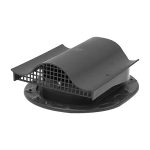 Аэратор Поливент КТВ-вентиль для готовой кровли из гибкой черепицы серый RAL 7015