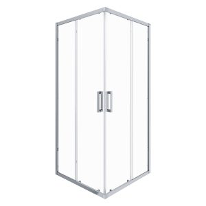 Душевой уголок Ulitka Safari хром 90х90х195 см квадрат стекло прозрачное 6 мм (74104168)