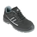 Полуботинки рабочие текстильные со светоотражающими элементами с защитным подноском размер 42 черные Prosafe Sport (751Т)