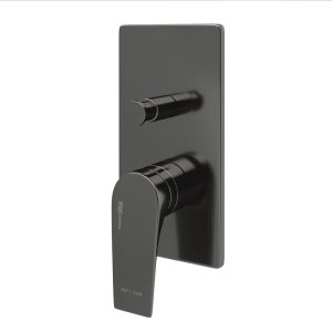 Смеситель для душа встраиваемый WasserKraft Wiese однорычажный графит (8461)