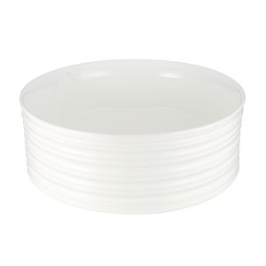 Раковина Corsa Deco Stripe200 38 см накладная белая (ABST38)