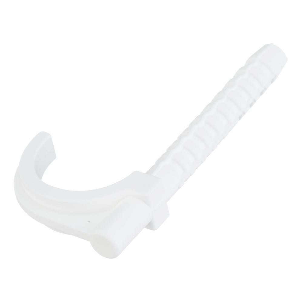 original-4362.jpg Фиксатор одинарный j-образный Henco 70 мм для металлопластиковых труб 16-32 мм белый (10 шт.) (JCLIP-1632) — изображение 1