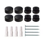 Набор для крепления зеркала черный Hard-Fix