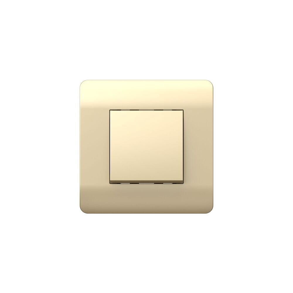 original-4395.jpg Переключатель Chint NEW3-E одноклавишный встраиваемый шампань (431382) — изображение 1