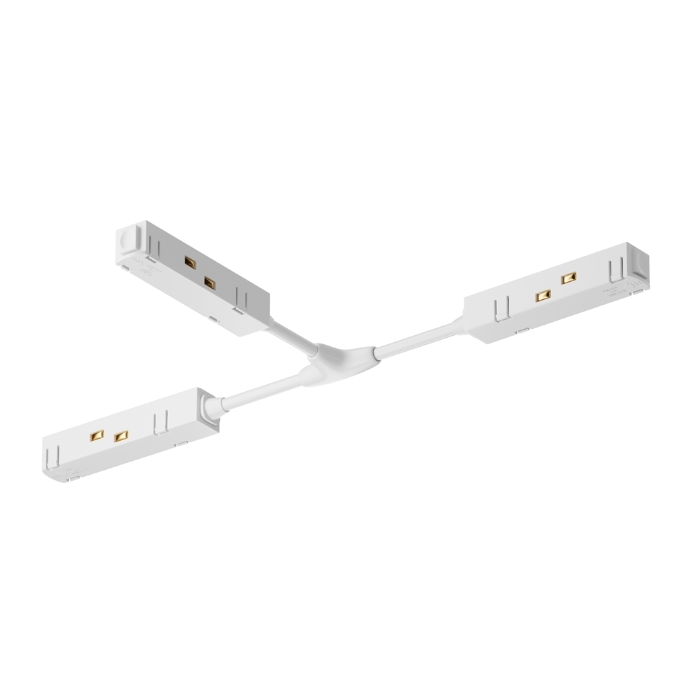 original-4438.jpg Коннектор для магнитного шинопровода Т-образный Maytoni Technical Gravity белый (TRA004CWT-22W) — изображение 1