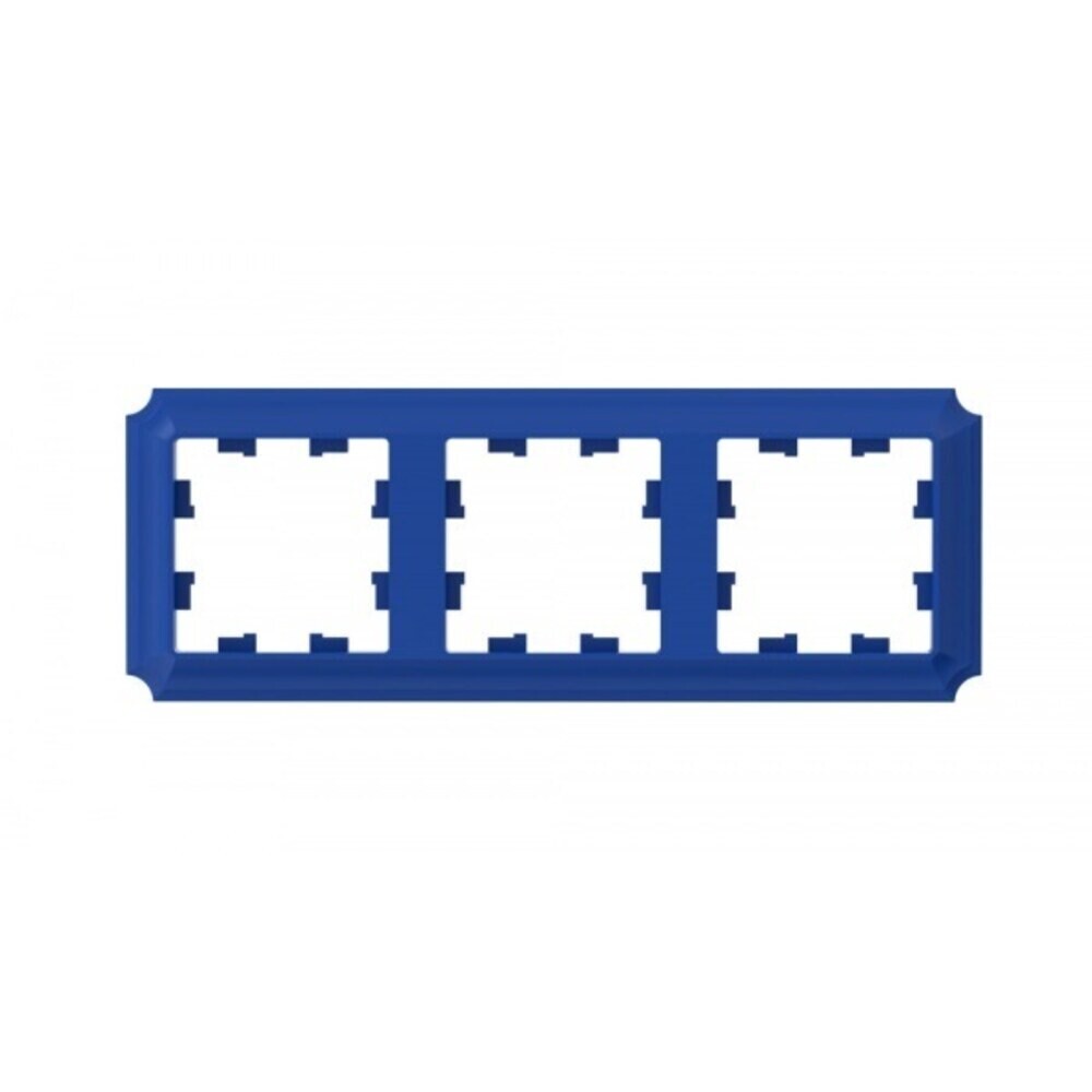 original-465.jpg Рамка Systeme Electric AtlasDesign Antique трехместная аквамарин (ATN101103) — изображение 1