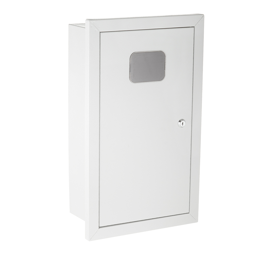 original-4885.jpg Щит учетно-распределительный встраиваемый Dekraft ЩРУВ-3/12 металлический IP31 550х330х160 мм 12 модулей с окном для снятия показаний счетчика — изображение 1