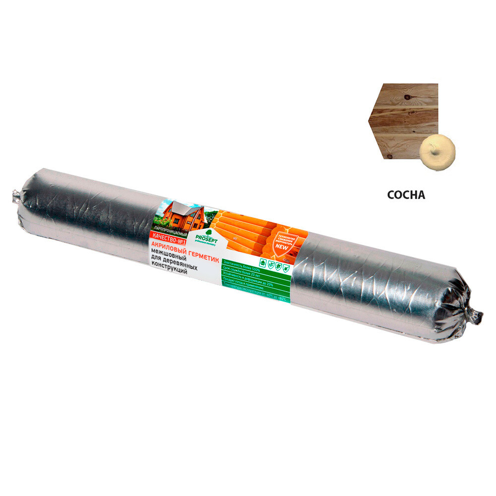 original-4896.jpg Герметик шовный для дерева Prosept сосна 600 мл — изображение 1