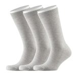 Носки мужские Hesler кардная пряжа 44-46 серые (3 пары)