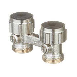 Узел нижнего подключения Oventrop Multiflex F ZB 3/4 EK х 3/4 EK для радиатора (1015813)