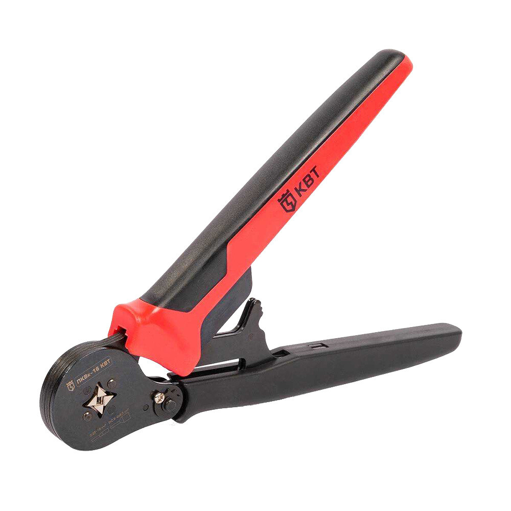 original-5033.jpg Пресс-клещи КВТ ПКВк-16 для обжима втулочных наконечников 6-16 кв.мм (54549) — изображение 1