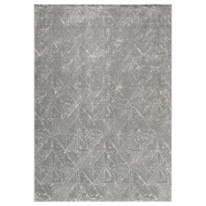 Ковер 0,8х1,5 м прямоугольный Lion серый