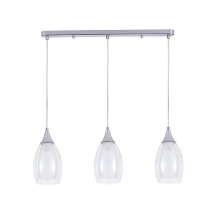 Светильник подвесной Arte Lamp Barry E14 120 Вт 3 кв.м хром IP20 (A7951SP-3CC)