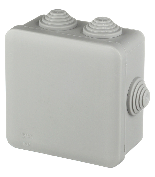 original-5252.jpg Коробка распределительная 100х100х50 мм IP55 Systeme Electric (IMT350911) — изображение 1