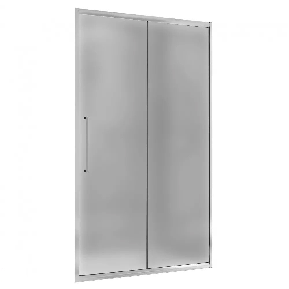 original-531.jpg Душевая дверь Abber стекло матовое 110х195 см профиль хром 6 мм раздвижная (AG30110MH) — изображение 1